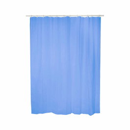 Exma Rideau de douche Basic bleu 140 x 180 cm