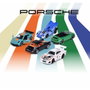 Majorette Coffret Cadeau 5 Véhicules Porsche - Échelle 1/64