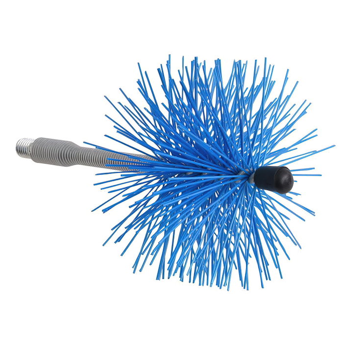 WOLFPACK LINEA PROFESIONAL Hérisson de ramonage en nylon axe flexible 120 mm WOLFPACK LINEA PROFESIONAL Hérisson de ramonage en nylon axe flexible 120 mm
