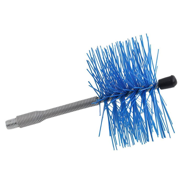WOLFPACK LINEA PROFESIONAL Hérisson de ramonage en nylon axe flexible 120 mm WOLFPACK LINEA PROFESIONAL Hérisson de ramonage en nylon axe flexible 120 mm