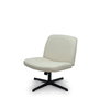 Chaise Opti542 Mécanisme d'inclinaison Tissu Beige Piètement en métal noir Sans accoudoirs Sans appui-tête Sans roulettes