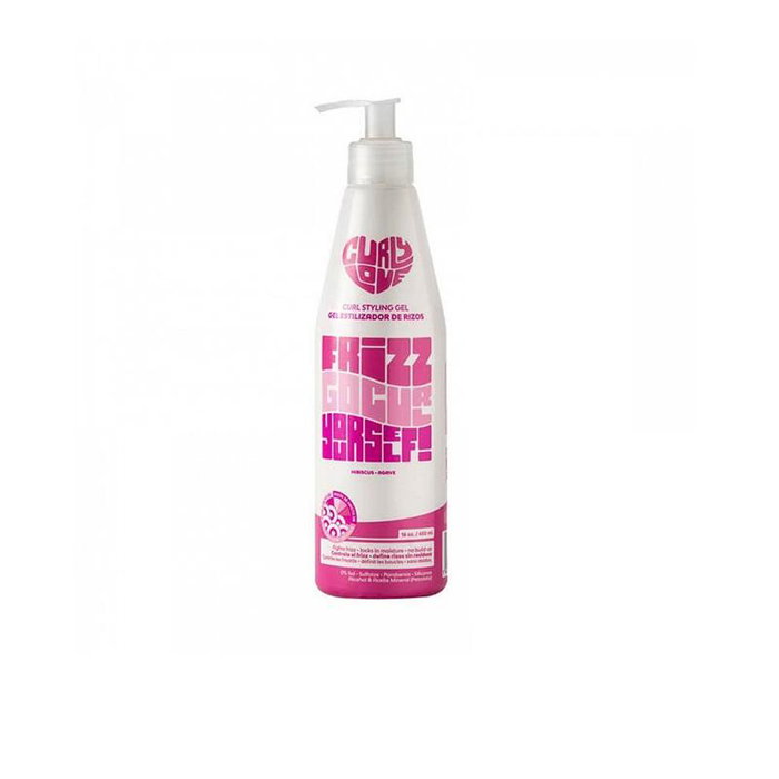 Curly Love Gel de Coiffage pour Boucles Curly Love 450 ml - Hydratant, Anti-Frizz, avec Extrait d'Agave et d'Hibiscus Curly Love Gel de Coiffage pour Boucles Curly Love 450 ml - Hydratant, Anti-Frizz, avec Extrait d'Agave et d'Hibiscus