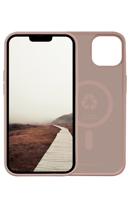 dbramante1928 Monaco pour iPhone 14 - Pink sand dbramante1928 Monaco pour iPhone 14 - Pink sand