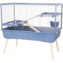 Zolux Cage NeoLife pour lapins et rongeurs, 2 étages, Bleu