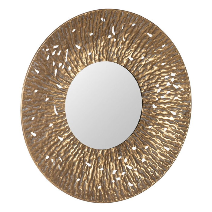 BigBuy Home Miroir mural Doré Verre Fer 76,5 x 7 x 76,5 cm BigBuy Home Miroir mural Doré Verre Fer 76,5 x 7 x 76,5 cm