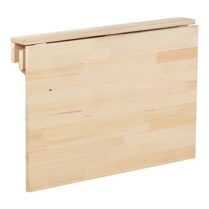 Astigarraga Table murale pliante en bois 79 x 59 x 2 cm, jusqu'à 60 kg Astigarraga Table murale pliante en bois 79 x 59 x 2 cm, jusqu'à 60 kg