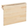 Astigarraga Table murale pliante en bois 79 x 59 x 2 cm, jusqu'à 60 kg