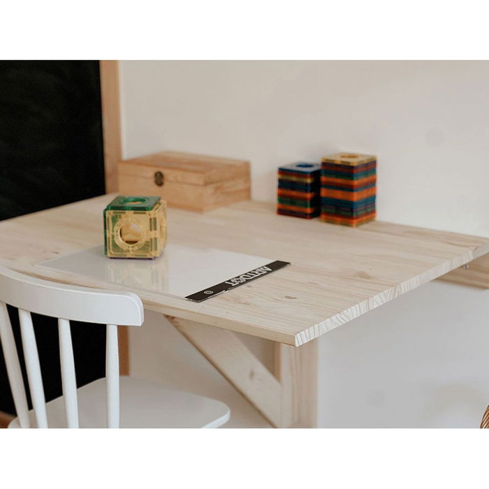 Astigarraga Table murale pliante en bois 79 x 59 x 2 cm, jusqu'à 60 kg Astigarraga Table murale pliante en bois 79 x 59 x 2 cm, jusqu'à 60 kg