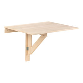 Astigarraga Table murale pliante en bois 79 x 59 x 2 cm, jusqu'à 60 kg
