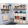 Astigarraga Table murale pliante en bois 79 x 59 x 2 cm, jusqu'à 60 kg