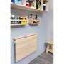 Astigarraga Table murale pliante en bois 79 x 59 x 2 cm, jusqu'à 60 kg