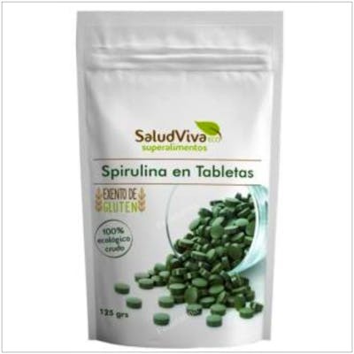 SALUD VIVA Spiruline Comprimés 125 g - Complément Alimentaire Vegan SALUD VIVA Spiruline Comprimés 125 g - Complément Alimentaire Vegan