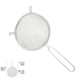 ORYX Colador Basic en Acier Inoxydable Ø 16 x 30,5 cm