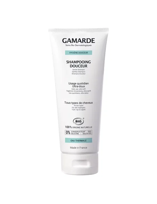 Gamarde Shampooing Bio pour Cheveux et Cuir Chevelu Sensible Gamarde Shampooing Bio pour Cheveux et Cuir Chevelu Sensible