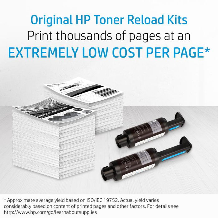 HP Kit de recharge de toner 103AD Noir (Pack de 2)