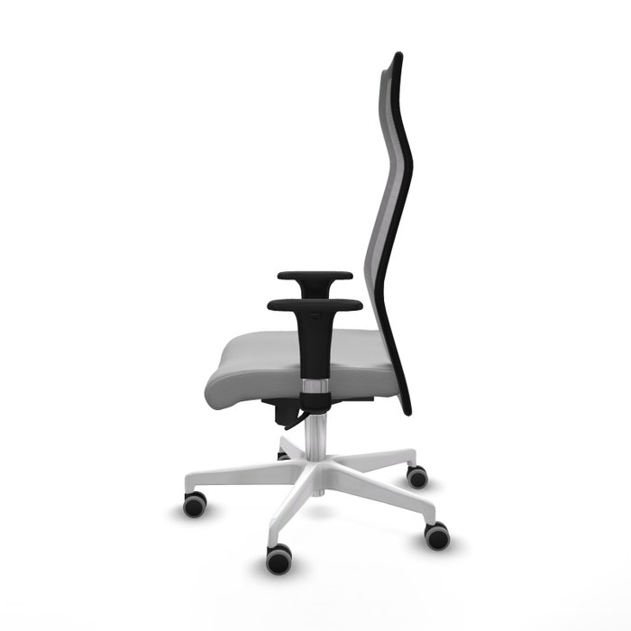 Piqueras y Crespo Chaise de Bureau Albacete Gris clair et Noir
