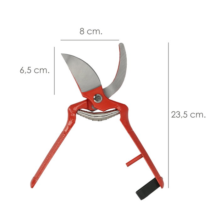 WOLFPACK LINEA PROFESIONAL Ciseaux de taille courbes 23 cm