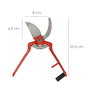 WOLFPACK LINEA PROFESIONAL Ciseaux de taille courbes 23 cm