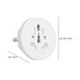 WOLFPACK LINEA PROFESIONAL Adaptateur de Voyage Kit Universel Blanc