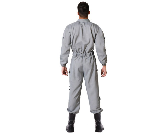 Atosa Déguisement Exterminateur Adulte Combinaison Grise Atosa Déguisement Exterminateur Adulte Combinaison Grise