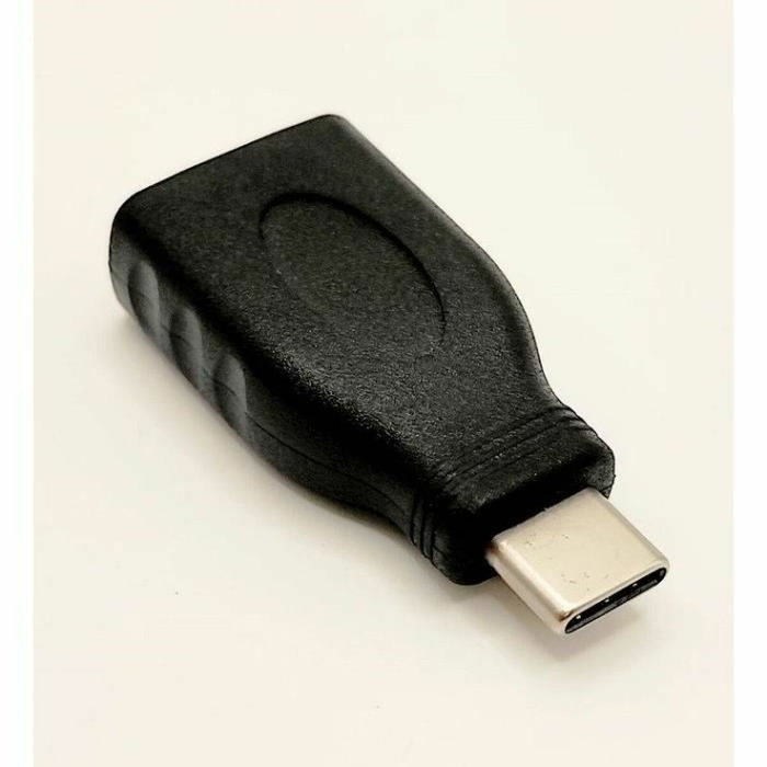 Lineaire AD331 Adaptateur USB-C mâle vers USB 3.0 femelle noir Lineaire AD331 Adaptateur USB-C mâle vers USB 3.0 femelle noir