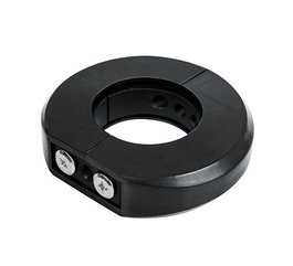B-Tech BT7841 Collier d'accessoire 2 pièces Ø50mm Noir - pour montages et accessoires sur poteaux System 2