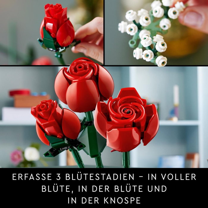 LEGO Icons Le bouquet de roses 10328