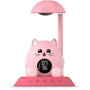 Bigben Interactive Réveil avec veilleuse BIGBEN KIDS - Chat - Rose