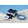 Ubbink Robotclean 3 Plus Robot nettoyeur piscine - Nettoyage fond, parois, ligne d'eau - 150 m², cycle 1-3h, pour tout type de piscine