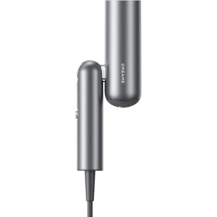 Dreame Pocket Séchoir Cheveux Professionnel 1300 W, 2 Embouts, Ions Négatifs, Gris, Léger 300 g