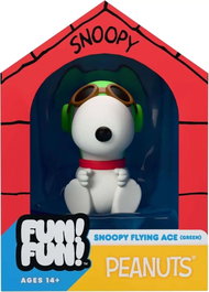 Super7 Vintage Peanuts Fun! Fun! figurine mini Snoopy (Green Hat Flying Ace)