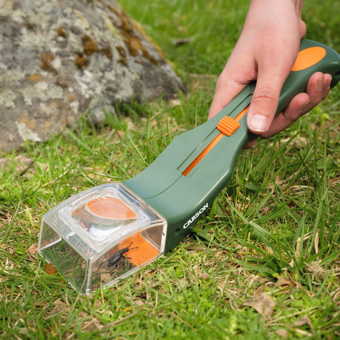 Carson HU-10 BugView Atrapa insecto avec loupe intégrée Carson HU-10 BugView Atrapa insecto avec loupe intégrée