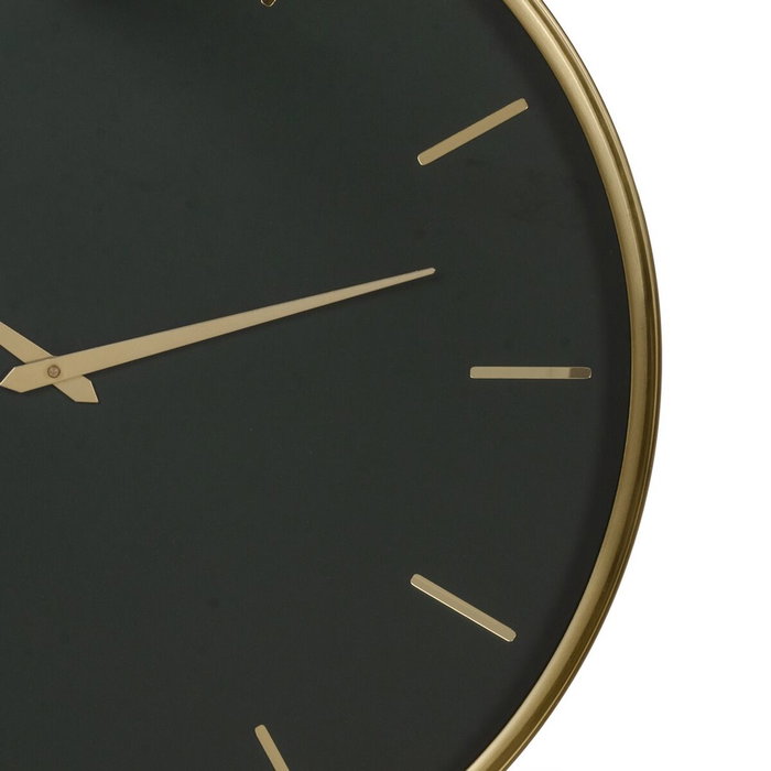BigBuy Home Horloge Murale Bleu Verre Acier 51 x 5 x 51 cm