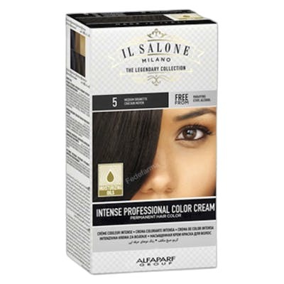 ALFAPARF MILANO IL SALONE Pack Teinture Permanente 5 Unités 5 Castano Medio ALFAPARF MILANO IL SALONE Pack Teinture Permanente 5 Unités 5 Castano Medio