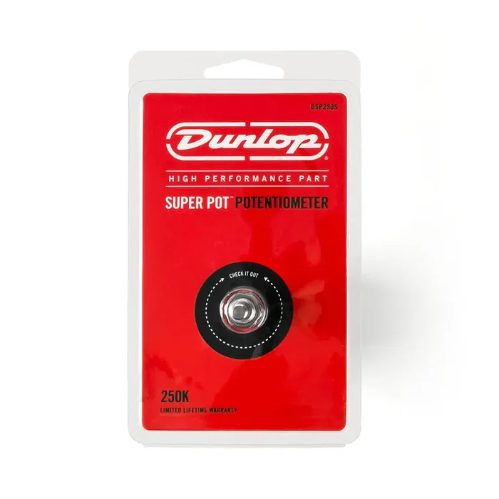 Dunlop Super Pot 250K - Solid Shaft Dunlop Super Pot 250K - Solid Shaft