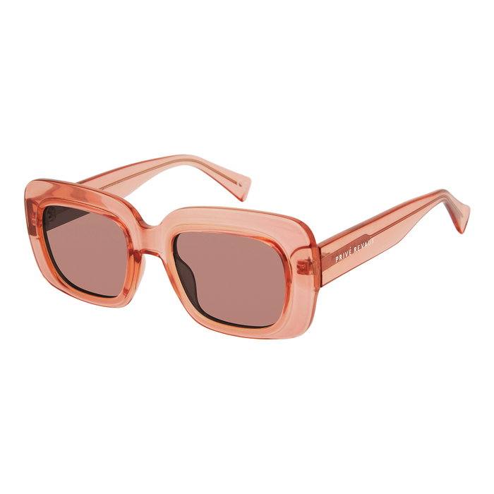 Privé Revaux PORT-MIAMI-S-S8R Lunettes de soleil Rose Privé Revaux PORT-MIAMI-S-S8R Lunettes de soleil Rose