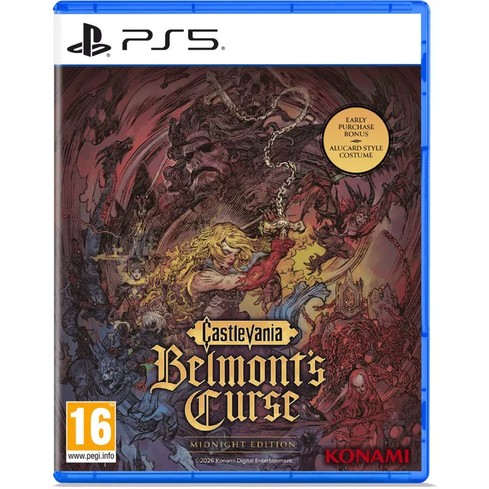 Just For Games Castlevania Belmont's Curse Midnight Edition - Jeu PS5 Just For Games Castlevania Belmont's Curse Midnight Edition - Jeu PS5