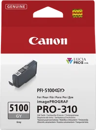 Canon PFI-5100gy Gris Cartouche d'encre 14ml (6959C001)