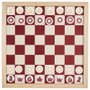Mister Gadget Jeu d'échecs magnétique mural en bois et étain