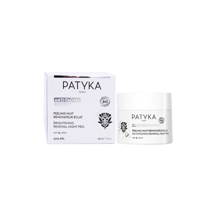 Patyka - Peeling de nuit anti-taches pour visage, crème exfoliante - 50 ml Patyka - Peeling de nuit anti-taches pour visage, crème exfoliante - 50 ml