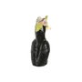 Home ESPRIT Vase Tropical Jaune et Noir en Céramique