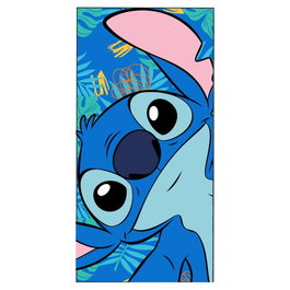 DISNEY Serviette de bain Stitch microfibre 70x140 cm 250 g/m² 100% polyester