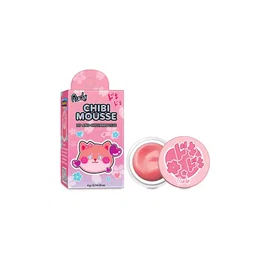 Rude Cosmetics Chibi Mousse Baume lèvres et joues 2-en-1 Flutter