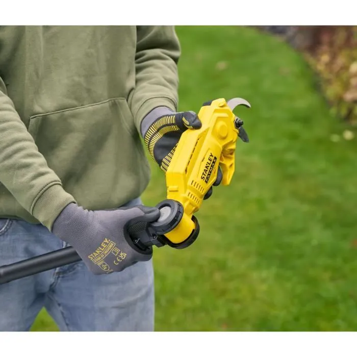 Stanley Fatmax Sécateur sur Perche Sans Fil SFMCPP632D1-QW 18V avec Batterie 2Ah et Chargeur - Outil de Jardin à Batterie