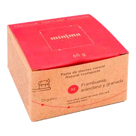 MINIMA ORGANICS Dentifrice Enfant à la Frambuesa avec Fluor
