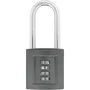 Abus Cadenas à combinaison 158/50HB50 avec haute anse en acier cémenté