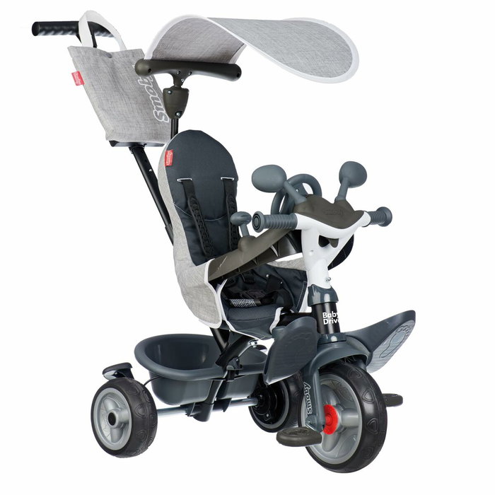 Smoby Baby Driver Tricycle Gris