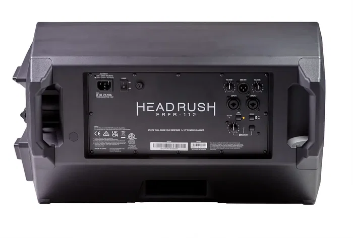 HEADRUSH Frfr-112 Mkii Moniteur de Scène Pleine Gamme 2500 W Bluetooth 2 entrées XLR/JACK 12 pouces HEADRUSH Frfr-112 Mkii Moniteur de Scène Pleine Gamme 2500 W Bluetooth 2 entrées XLR/JACK 12 pouces