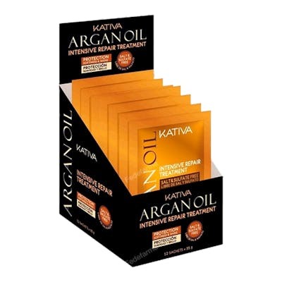 Kativa Huile d'Argan Traitement Intensif en Dispersion Boîte de 12 Unités