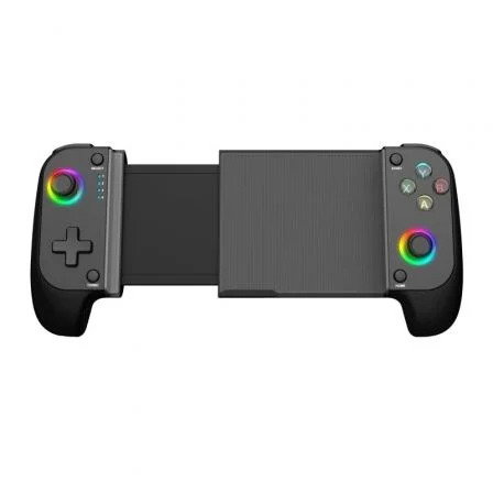 Mars Gaming MGPX Gamepad Bluetooth 5.0 2en1 avec support smartphone, RGB Neon, batterie 8h, noir